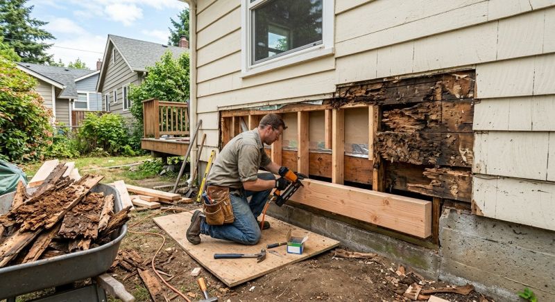 Dry Rot Repair in Arvada, CO