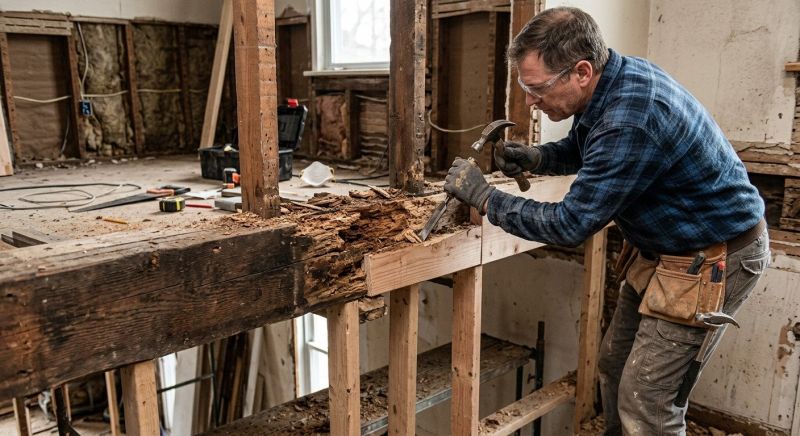 Structural Rot Repair in Kansas City, MO