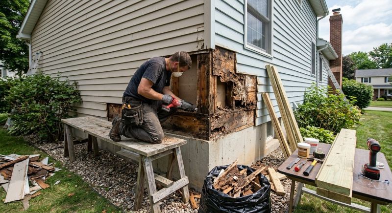 Structural Rot Repair in Kansas City, MO