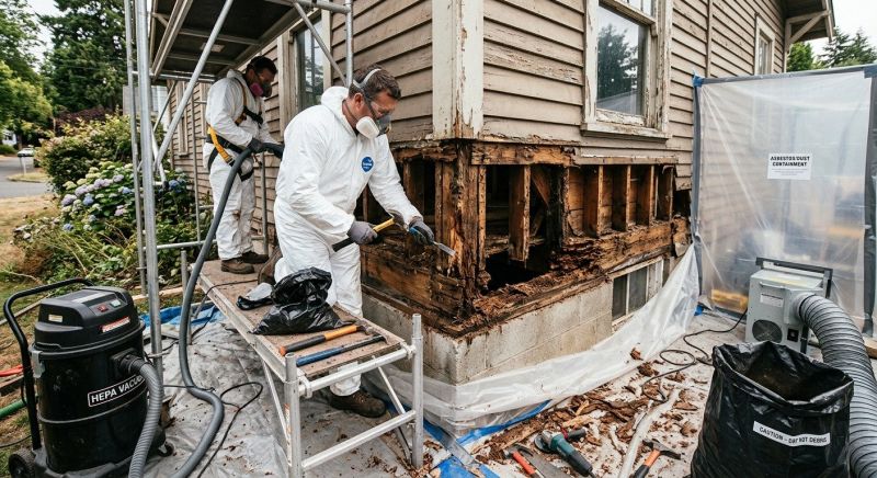 Wood Rot Repair Service