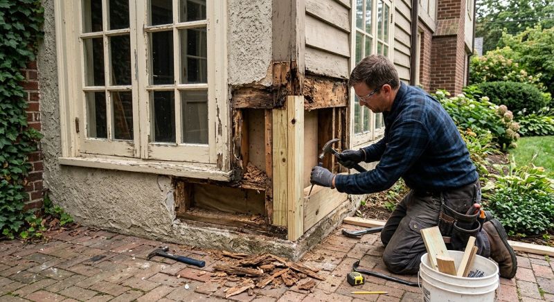 Wood Rot Repair Service